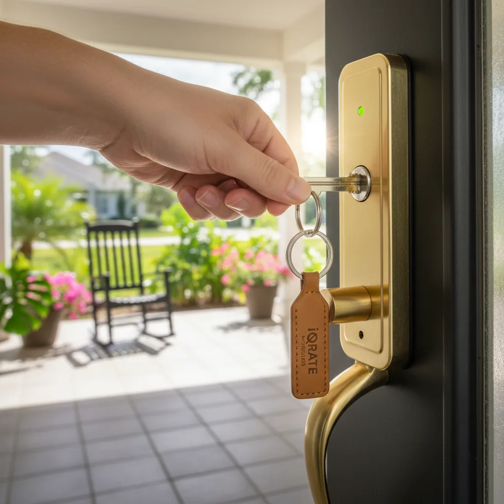 Appraiser assessing a vacant Orlando property for rental income projection