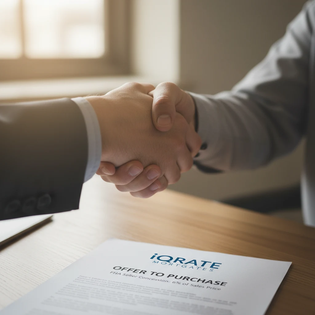 Home purchase contract with a pen, symbolizing negotiation of seller concessions