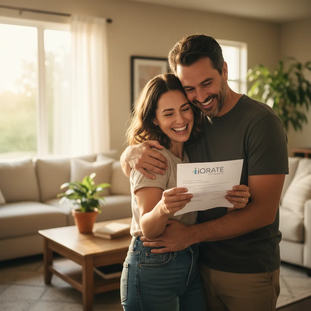 A house with a question mark symbolizing the complexities of mortgage insurance