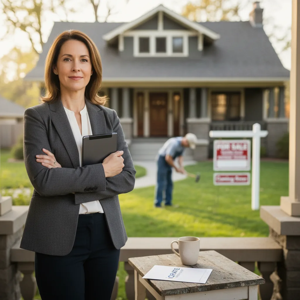 Family moving into a new home with a seller's bridge solution