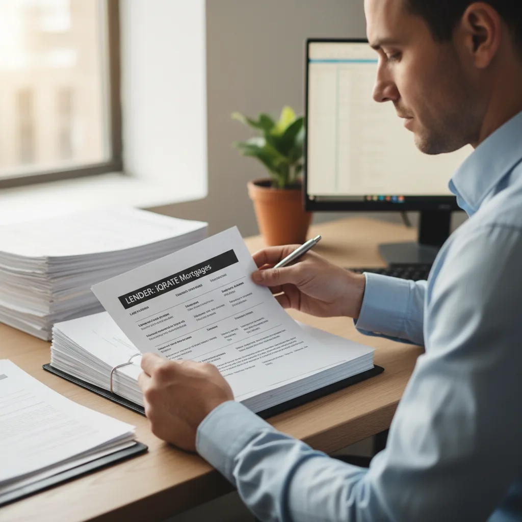 Couple reviewing different home loan program options.