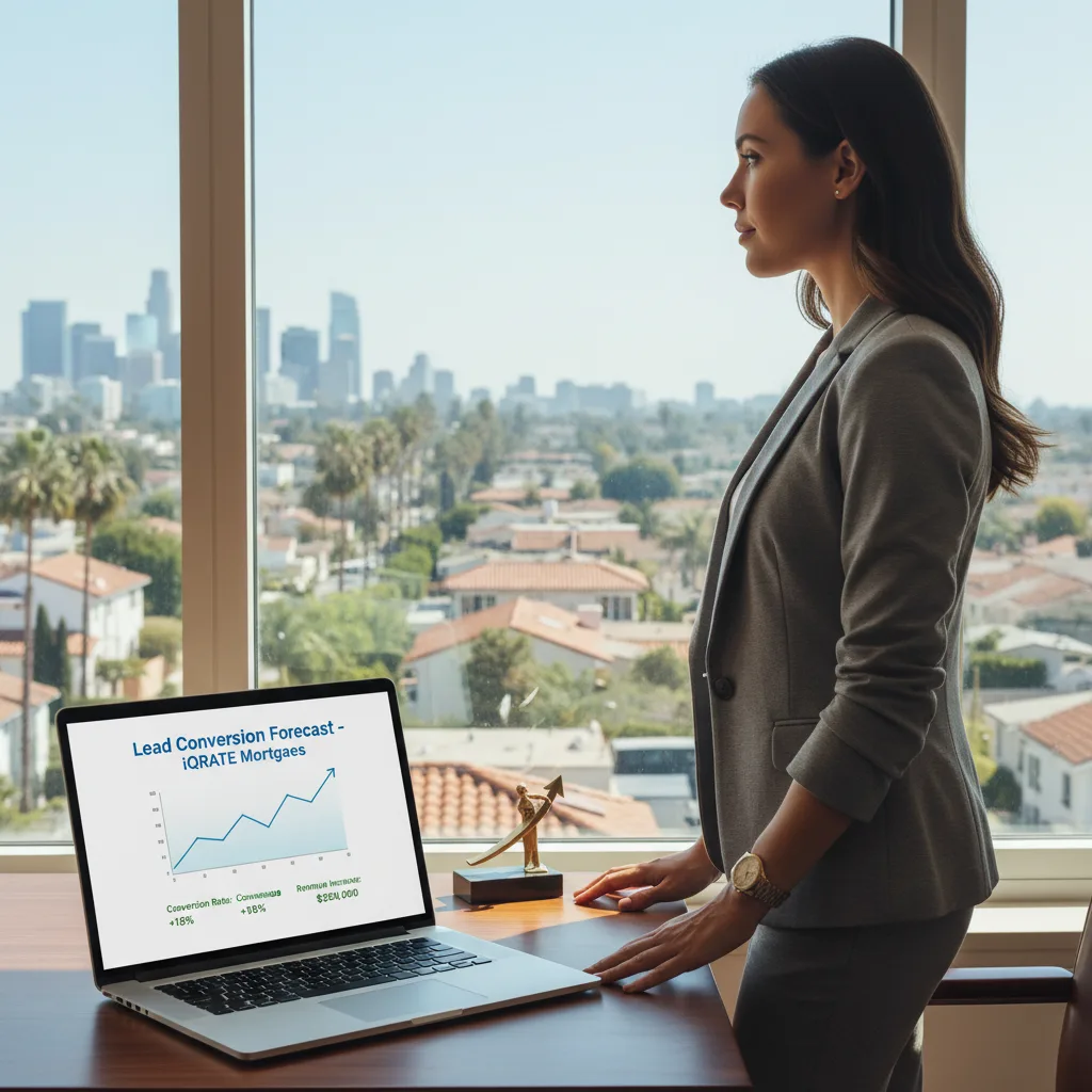 Real estate agent collaborating with a finance team.