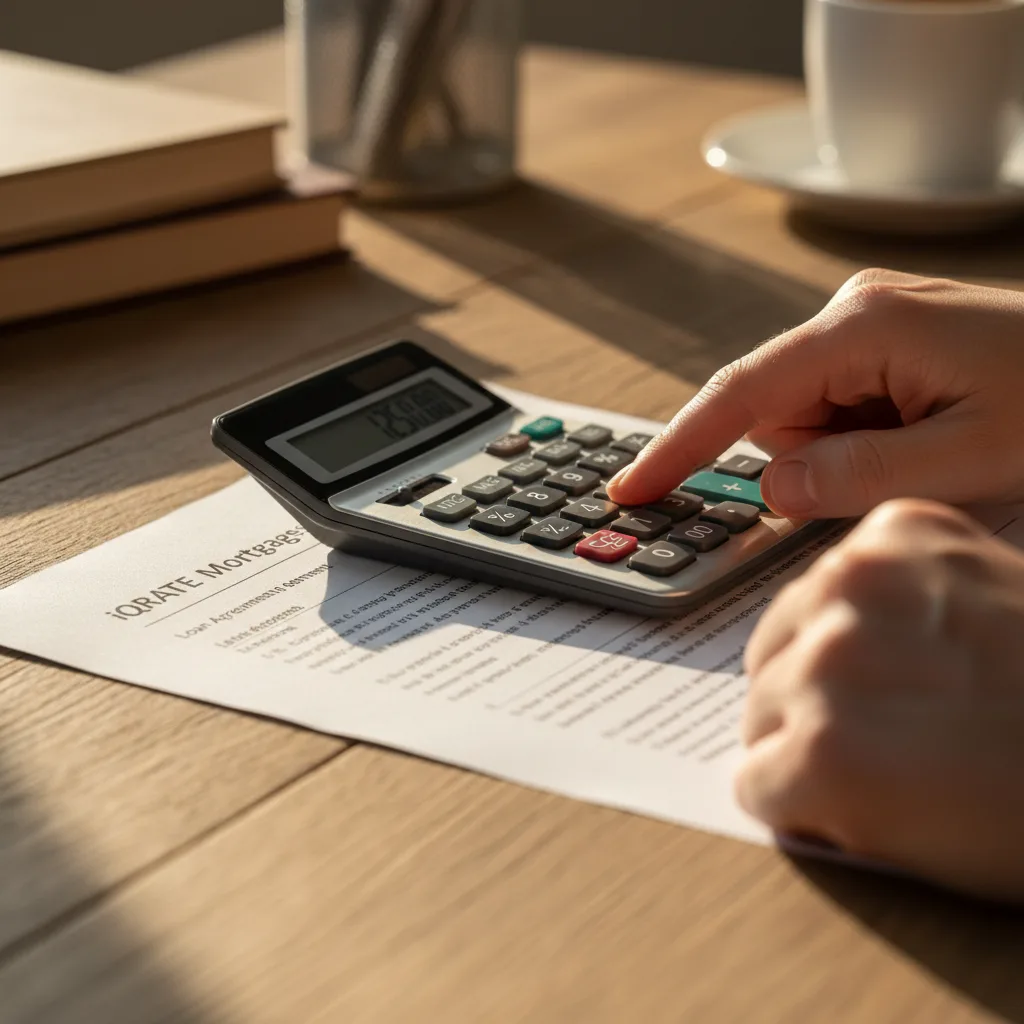 Loan estimate document with key figures for a VA streamline refinance.