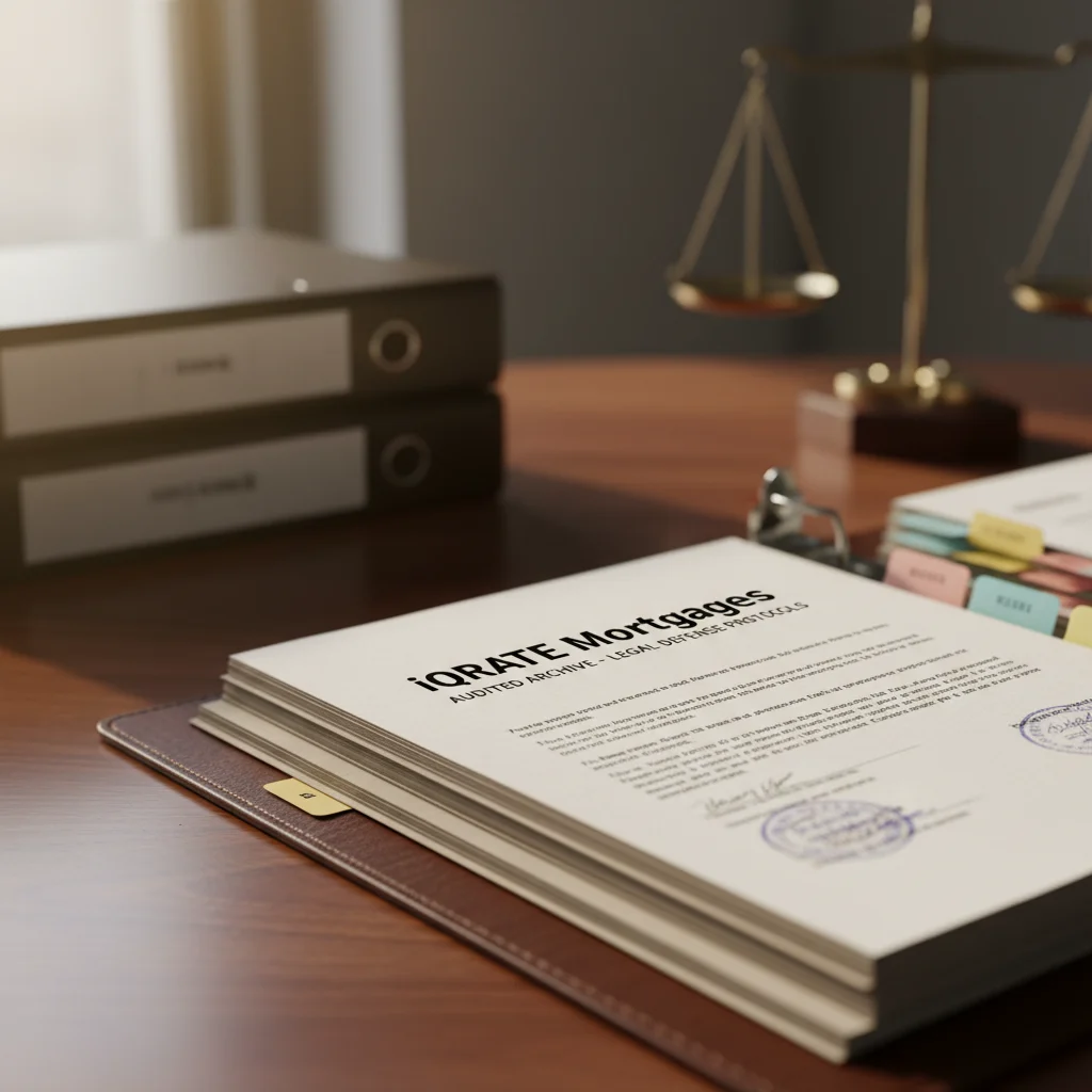 A gap in a closing file representing legal risk