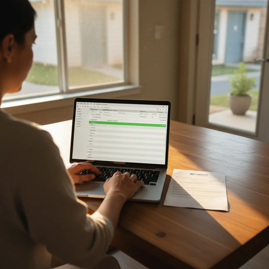 Reviewing mortgage documents and closing costs for a multi-family home.