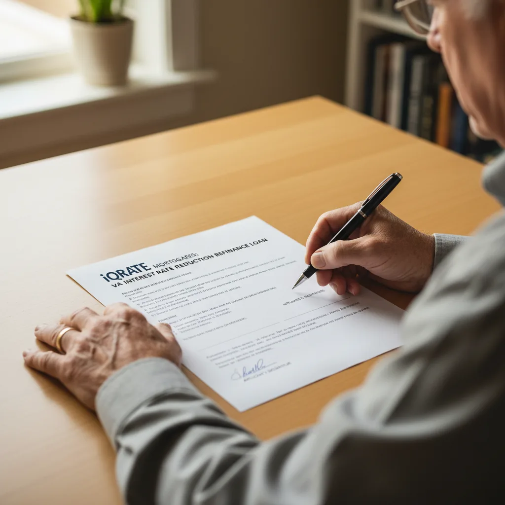 Signing a quitclaim deed to transfer property title
