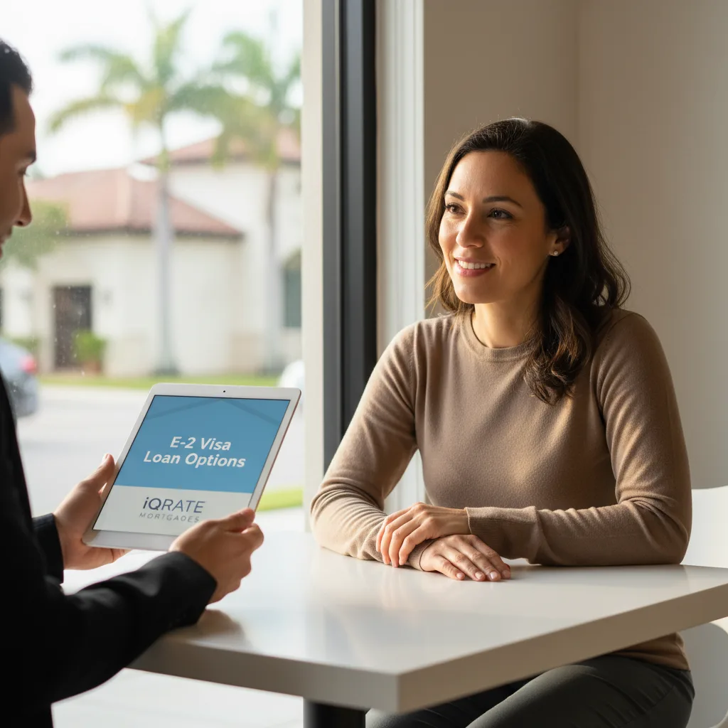 business owner reviewing financial documents for a mortgage application