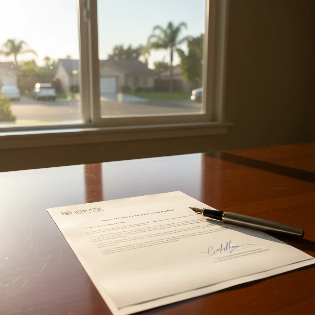 Certified Public Accountant reviewing financial documents for a mortgage letter.