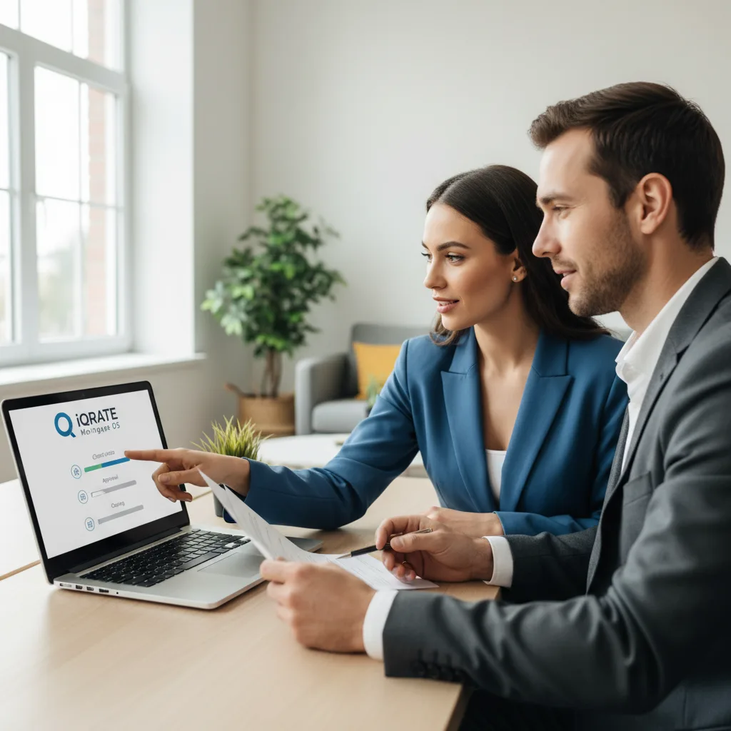 Productive real estate agent working efficiently with a dedicated lender system