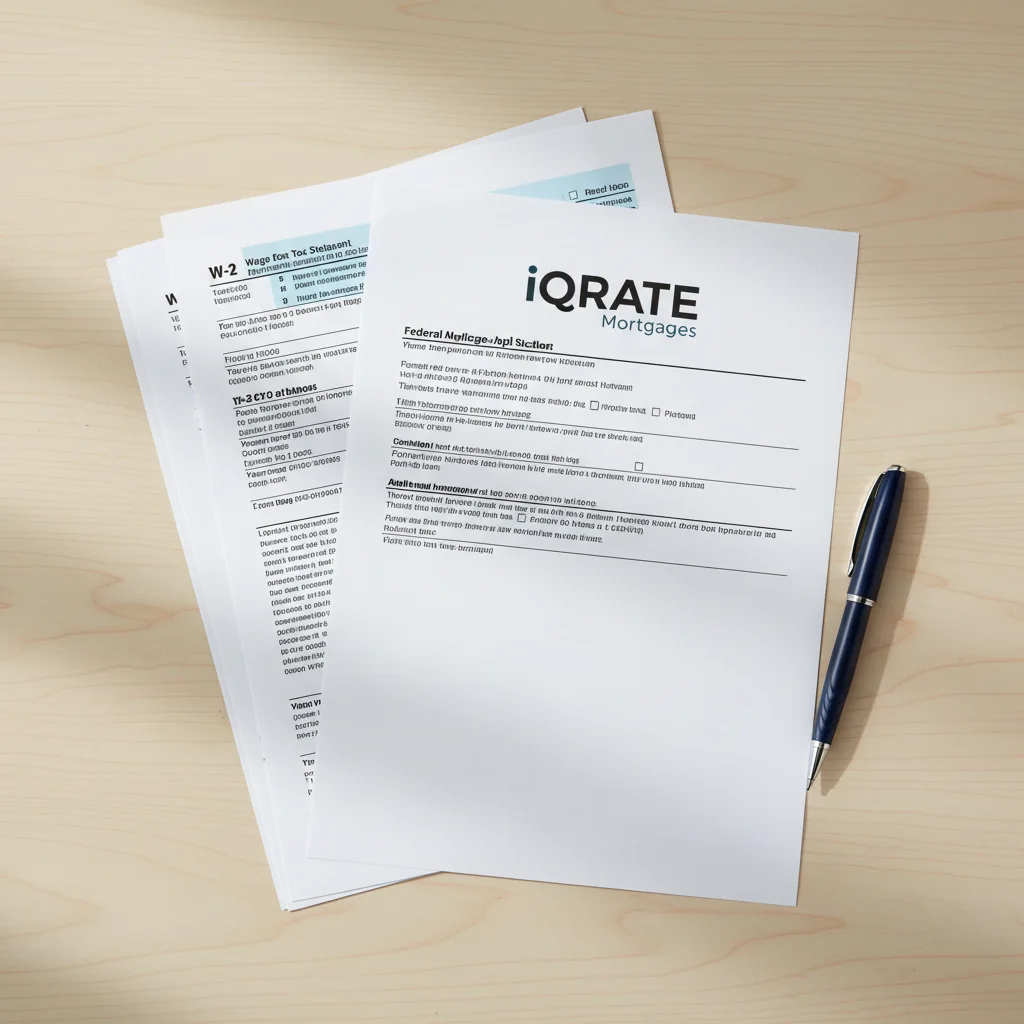 A comparison chart for different home loan options.