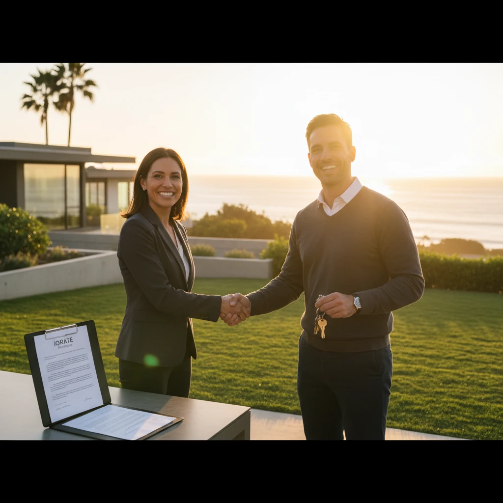A couple reviewing mortgage documents with concern.