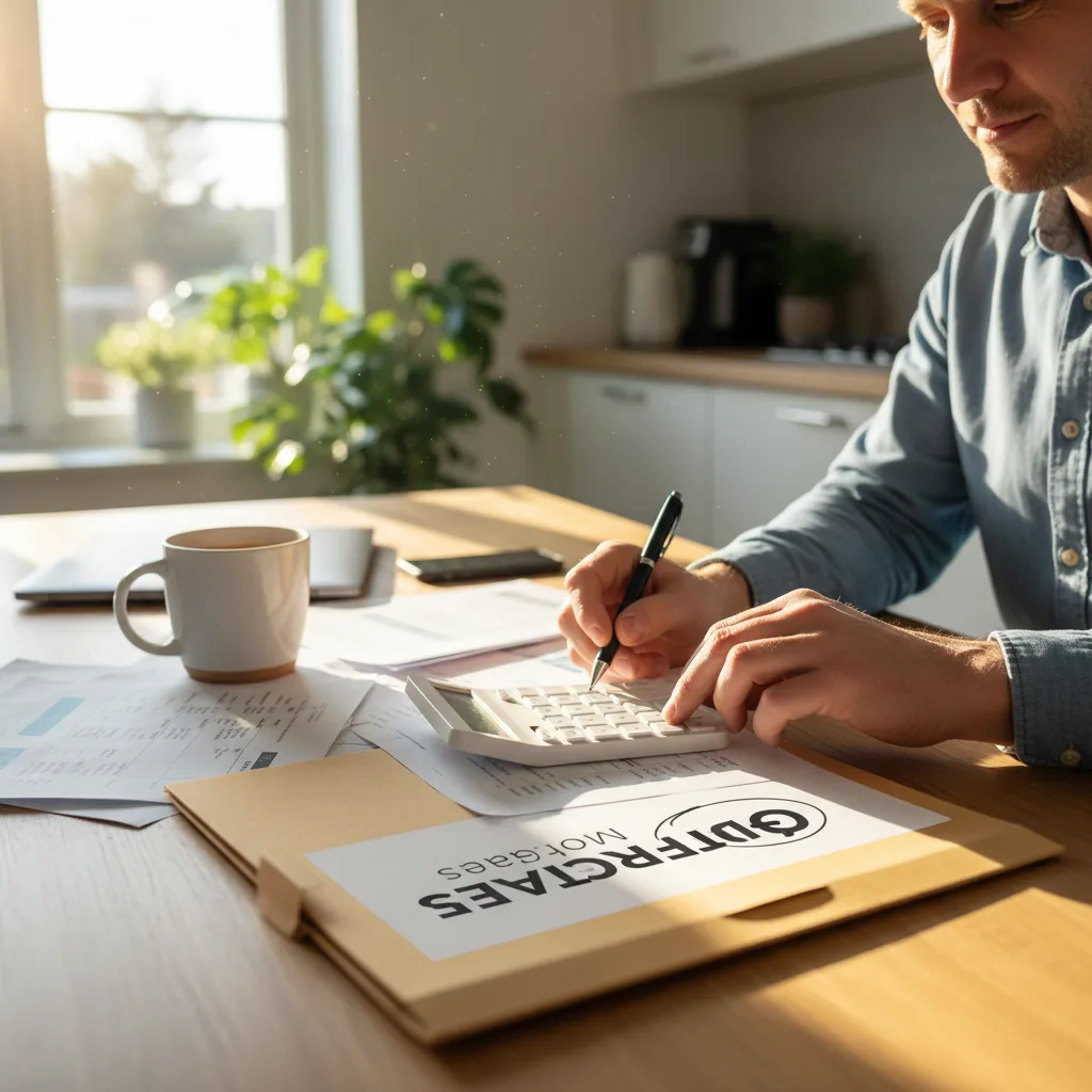 Underwriter reviewing a mortgage application to find compensating factors.