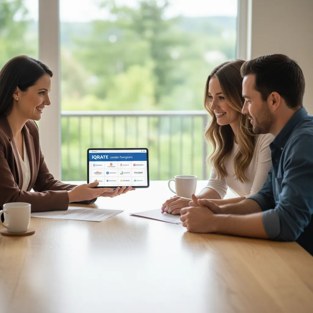 Real estate broker discussing legal risks with an agent