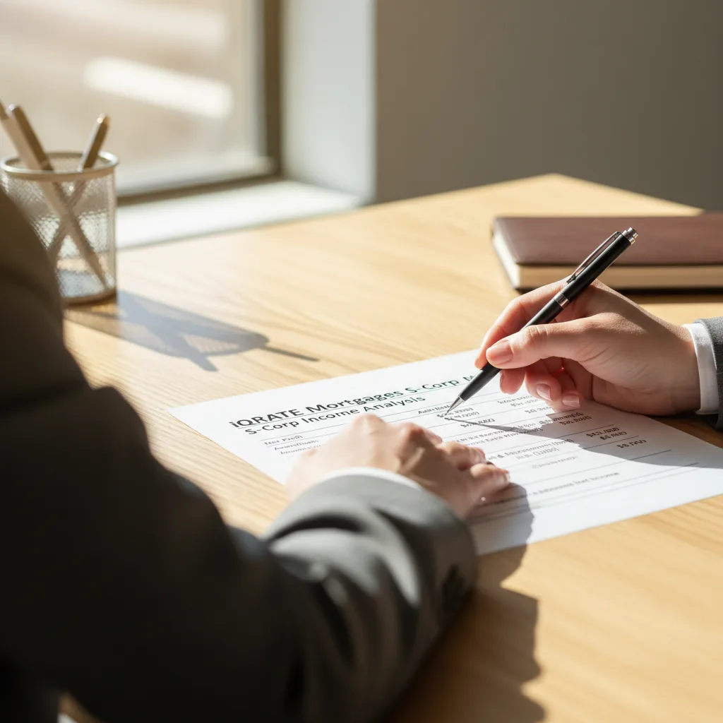 An Austin home representing a successful mortgage application for an S-Corp owner.