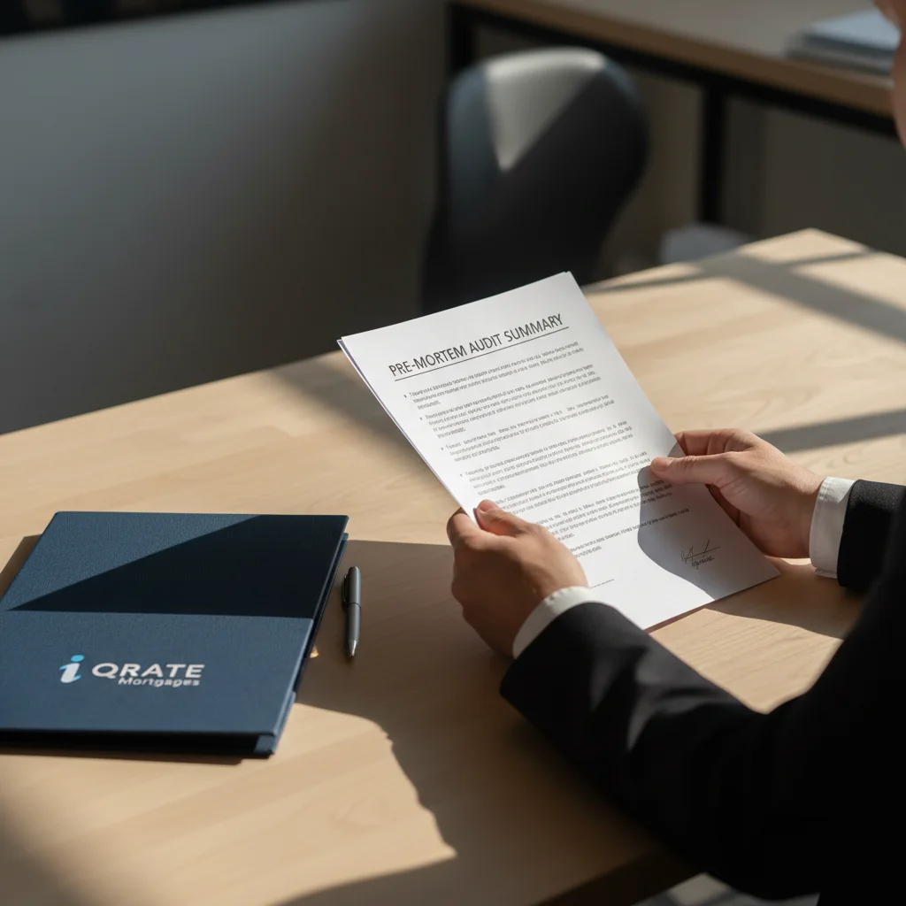 A person organizing financial documents like pay stubs and tax returns for a mortgage application.