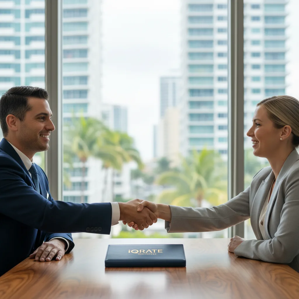 Miami skyline with properties available for LLC financing