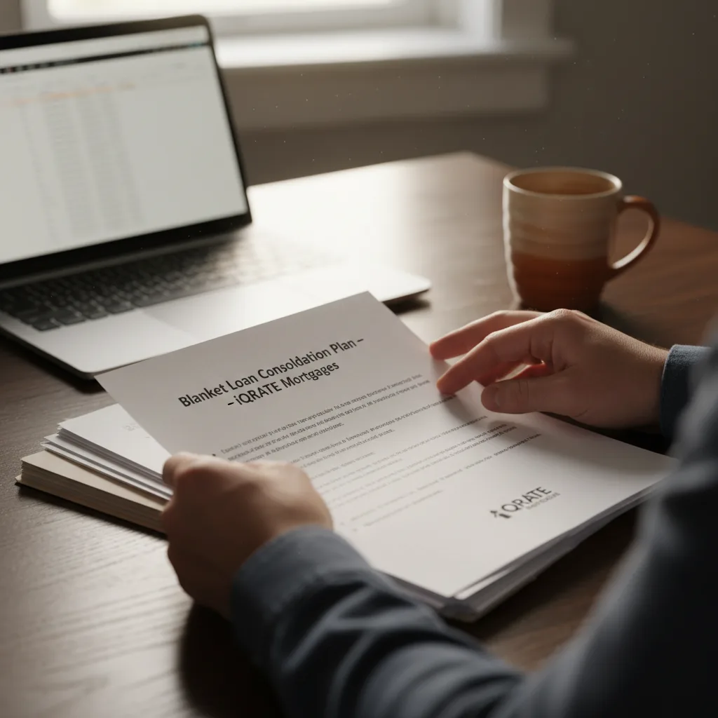 Underwriting documents for a real estate portfolio loan in Fresno.