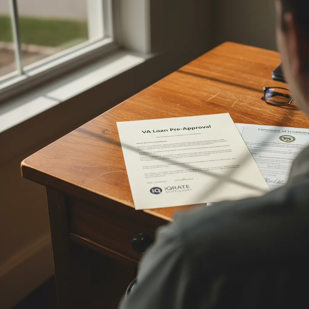 Reviewing required VA loan documents for a PCS move.