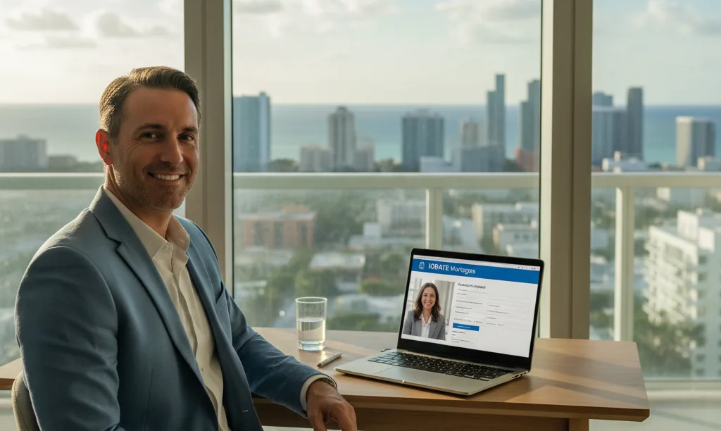Foreign buyer securing a Florida mortgage online