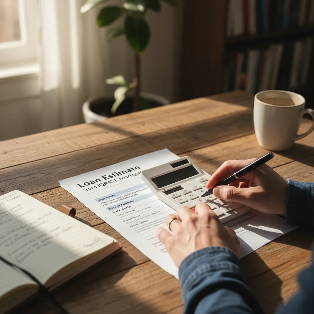 A veteran asking their loan officer direct questions about a no-cost VA IRRRL offer.