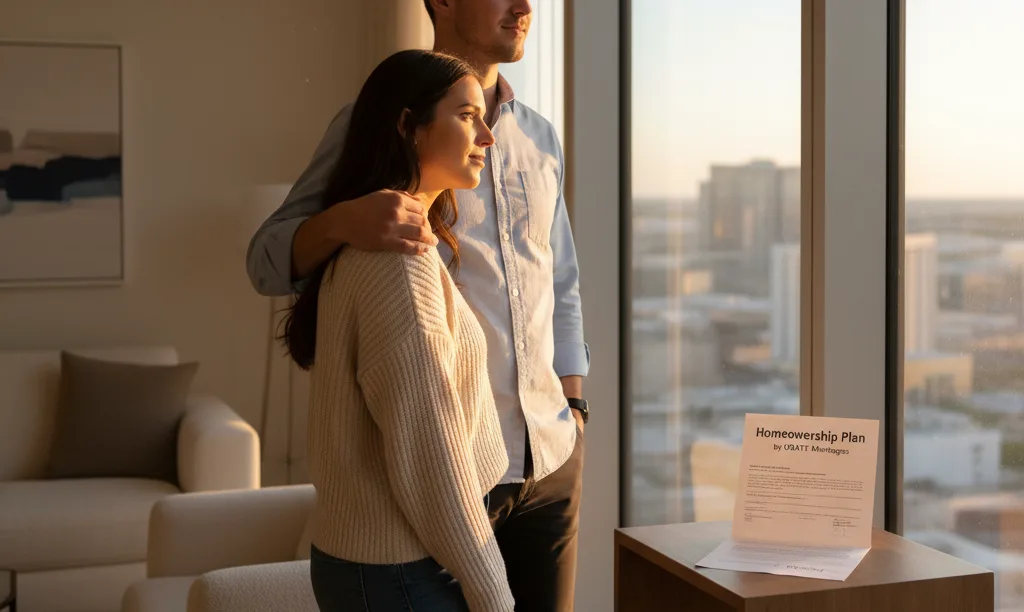 Couple planning their Las Vegas mortgage future.