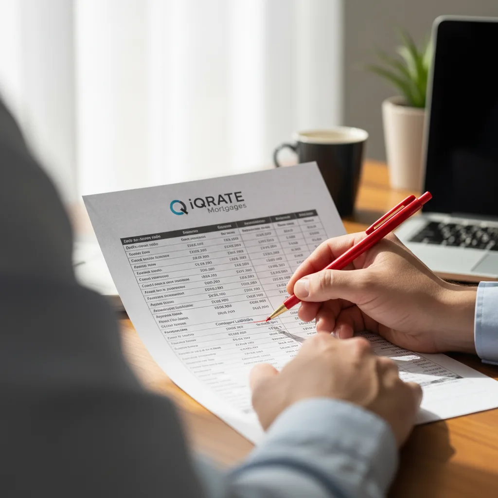 Real estate agent presenting a solid, pre-underwritten offer to a seller.
