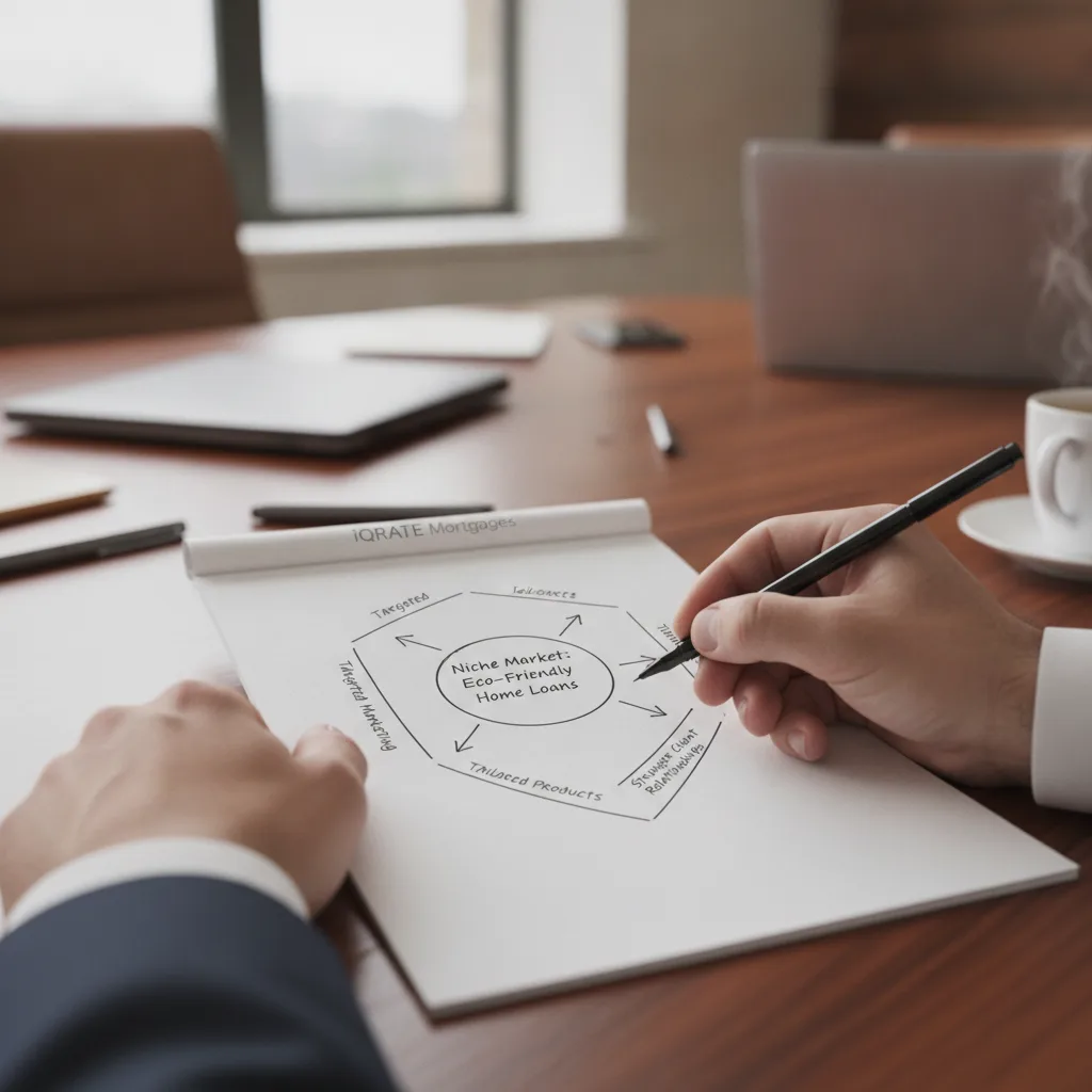 Mortgage professional consulting with specialized clients in Texas