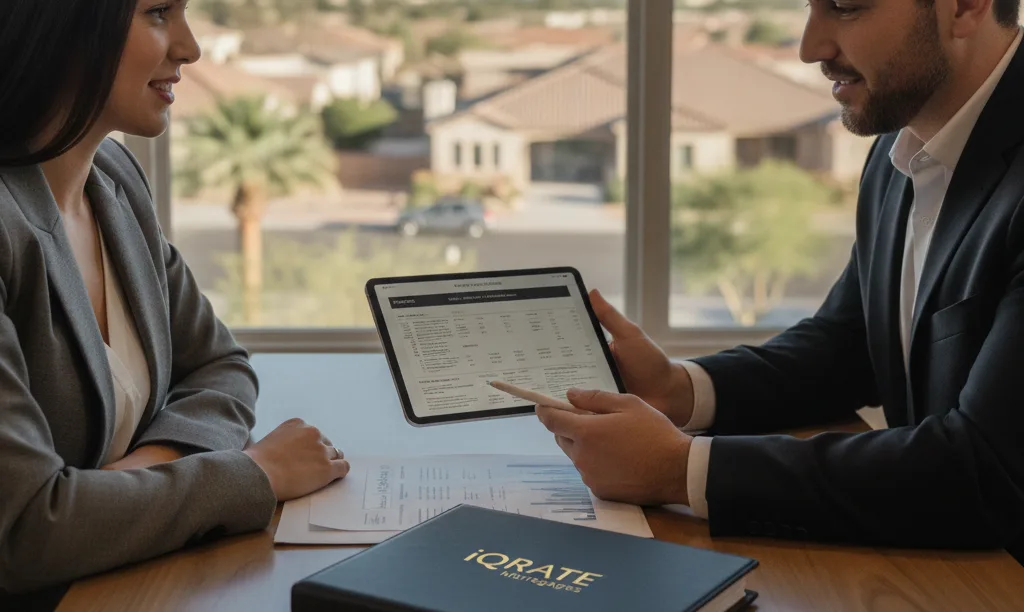 Investor and advisor discuss Las Vegas portfolio loans.