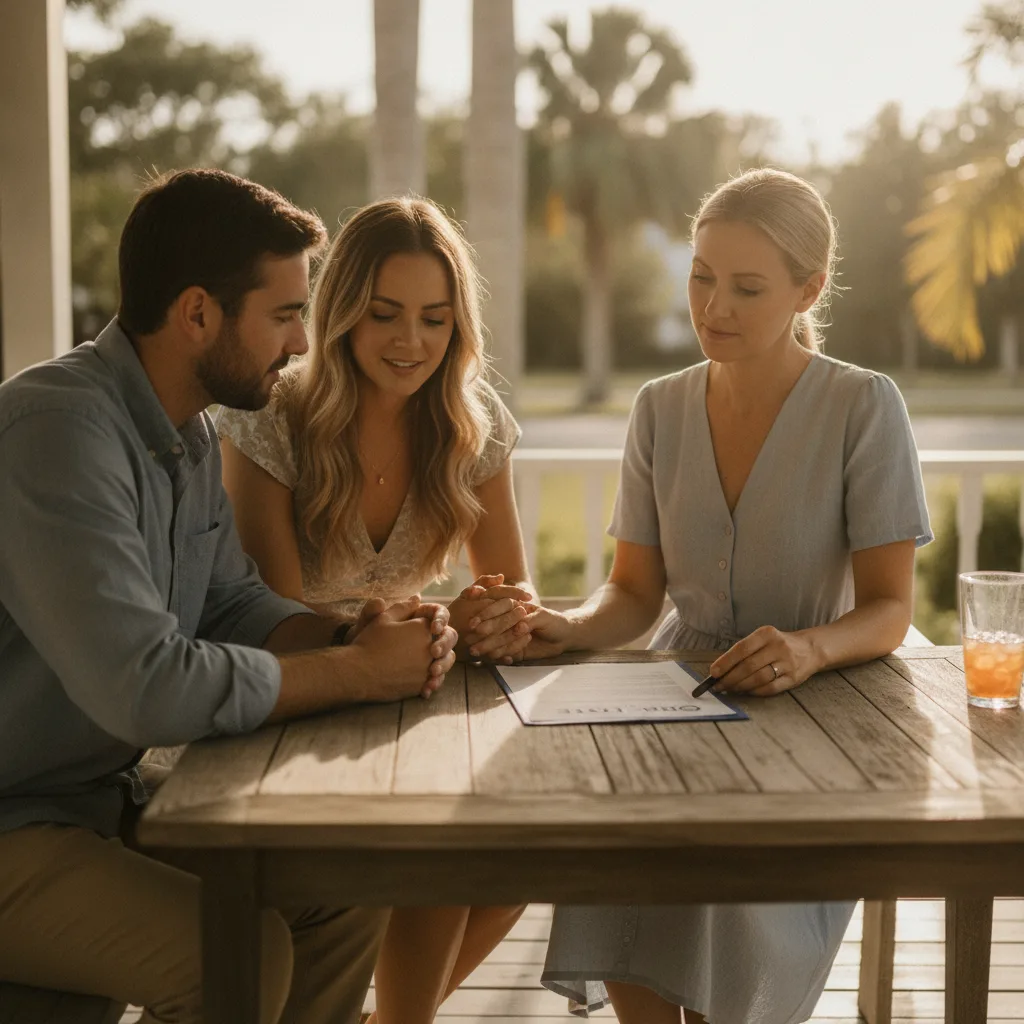 Real estate agent considering the financial implications of a poor lender experience.