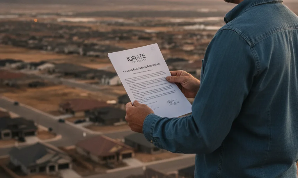 Veteran views Reno homes with restored VA entitlement.