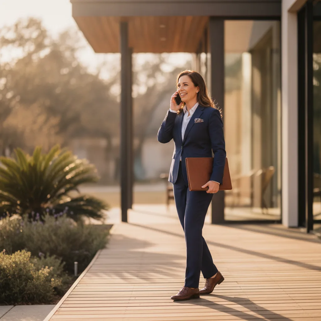 Real estate agent proactively helping clients achieve a smoother home sale.