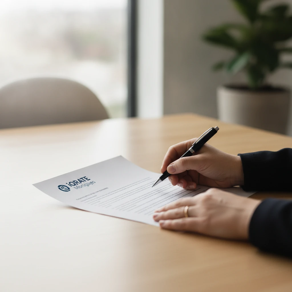 A person reviewing financial forms and a Certificate of Eligibility for a VA loan.