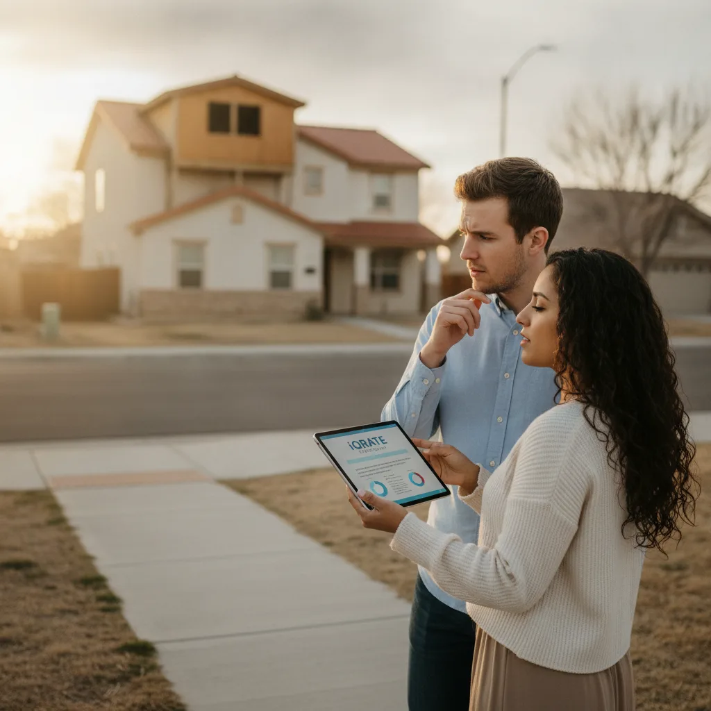 FHA appraiser inspecting a home addition
