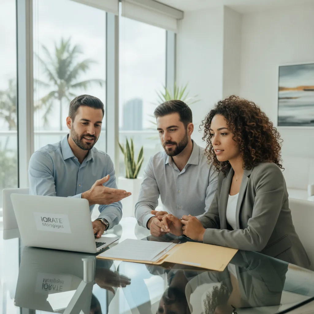 J-1 visa holder preparing mortgage documentation