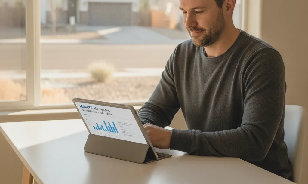 Investor reviews consolidated iQRATE Mortgages rental portfolio.