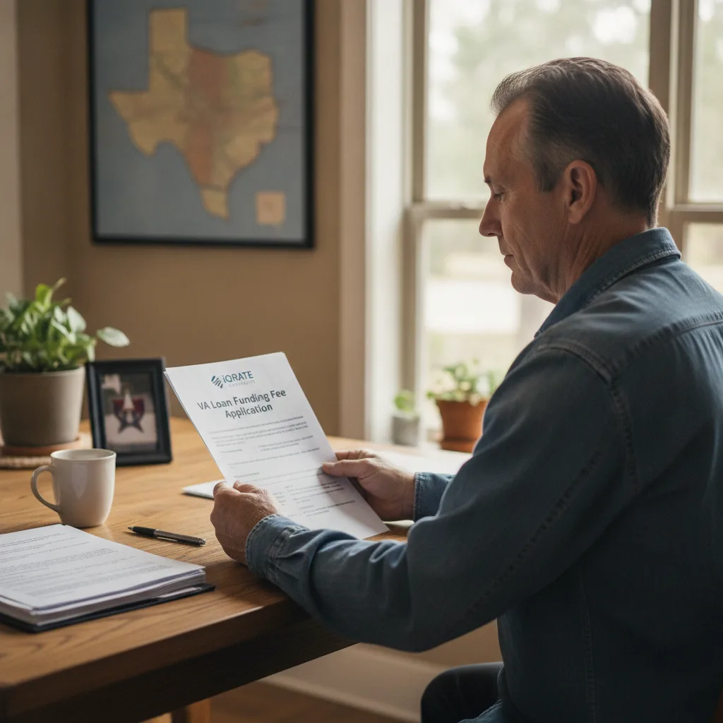 VA award letter confirming disability status for a funding fee refund
