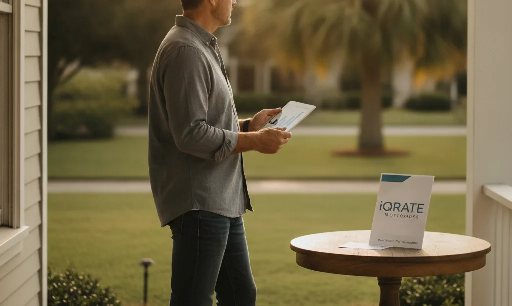 Veteran homeowner planning a refinance in Florida.