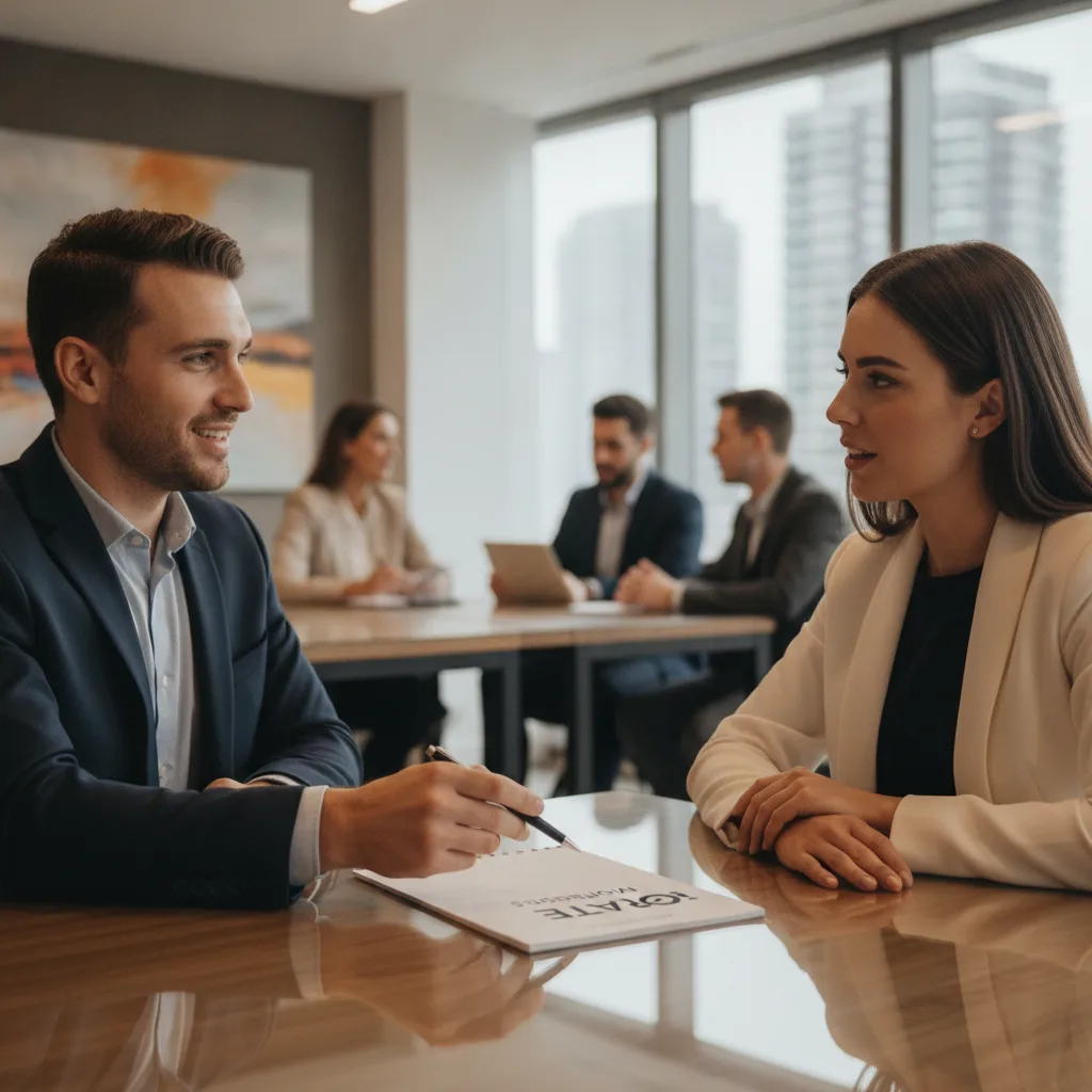 Real estate agent and mortgage lender collaborating on a workflow