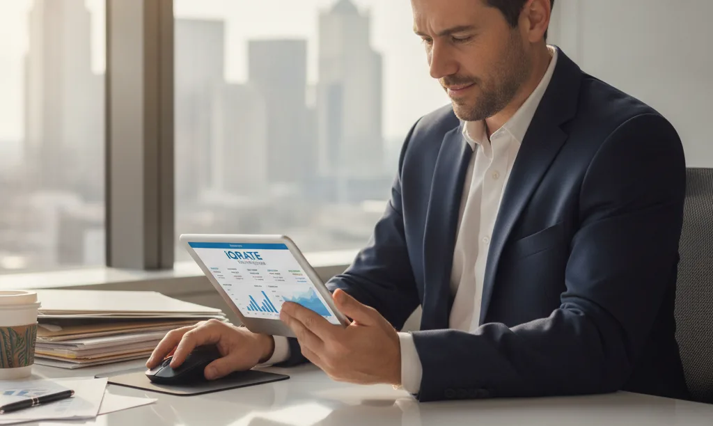 Real estate agent finding clarity with iQRATE Mortgages.