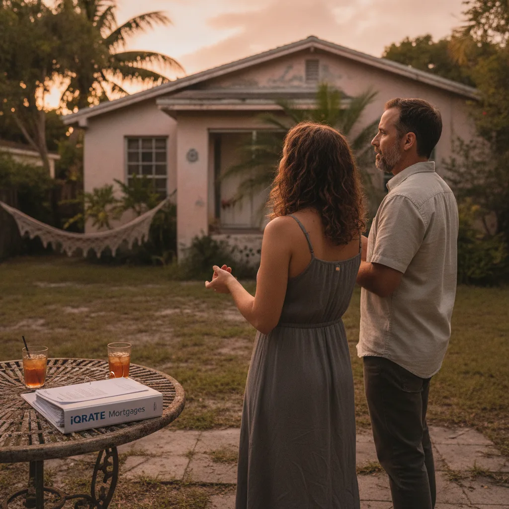 A fork in the road representing the choice between assuming or refinancing a mortgage.