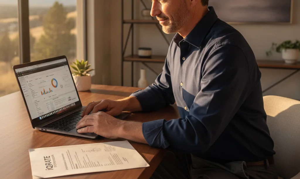 Investor planning portfolio expansion with iQRATE Mortgages.