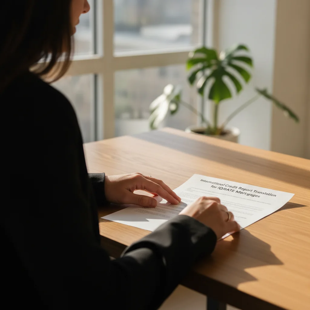 Mortgage loan officer explaining a contract to a client