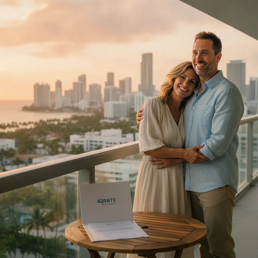 Modern Miami condominium building exterior