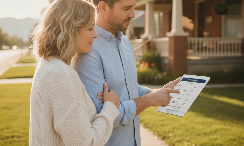 Couple considering an older Nevada home with iQRATE Mortgages.