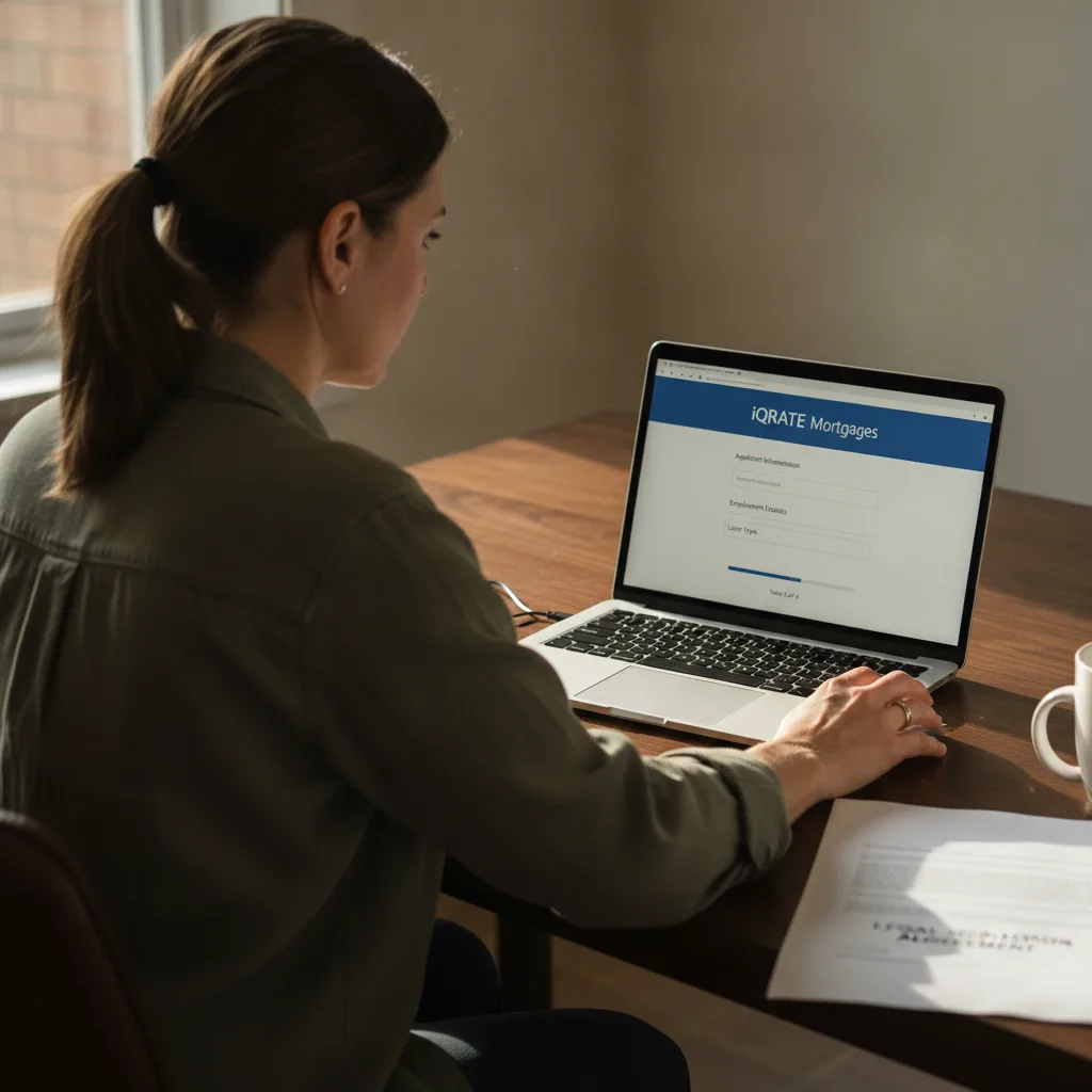 Veteran reviewing VA loan paperwork for a Texas home.