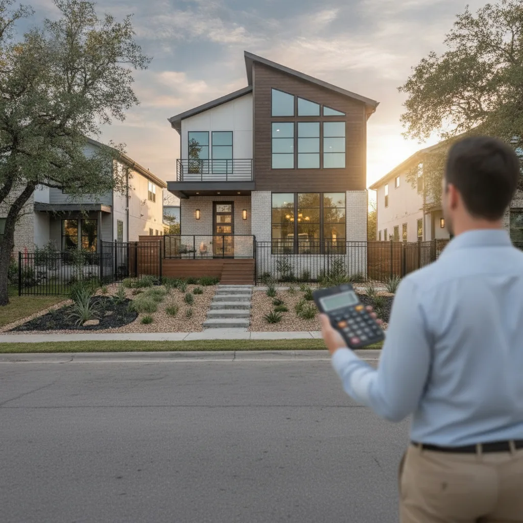 A real estate investor reviewing a portfolio of properties on a tablet.