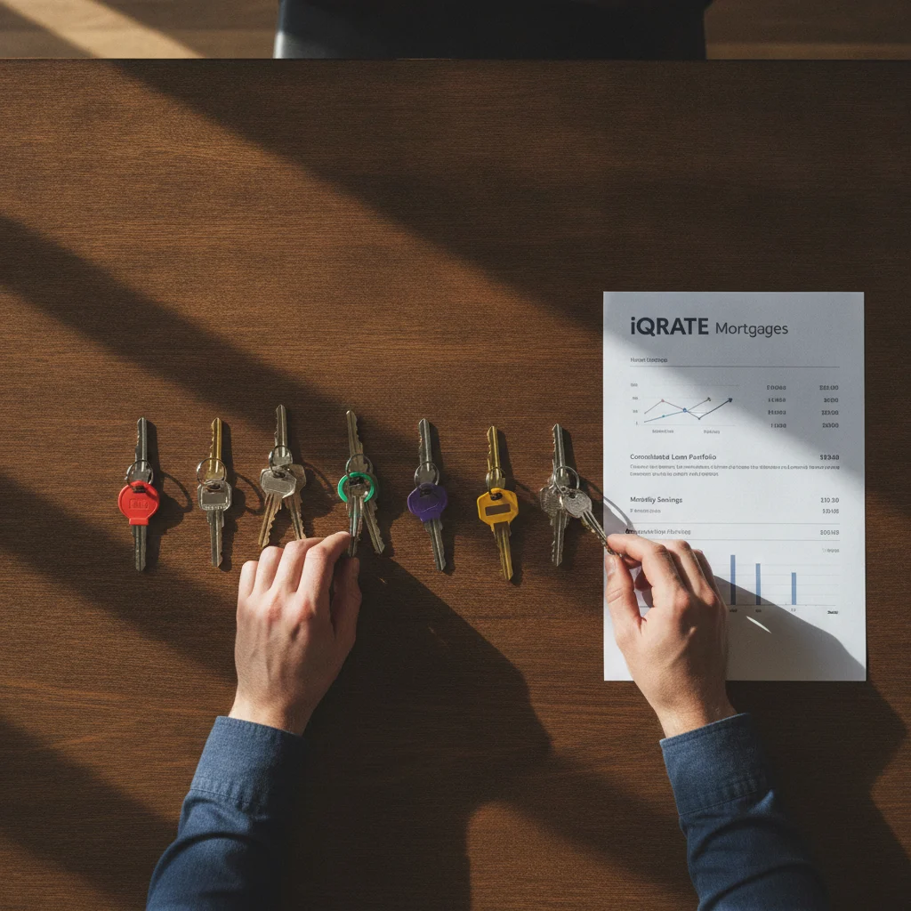 A detailed review of financial documents during the loan underwriting process.