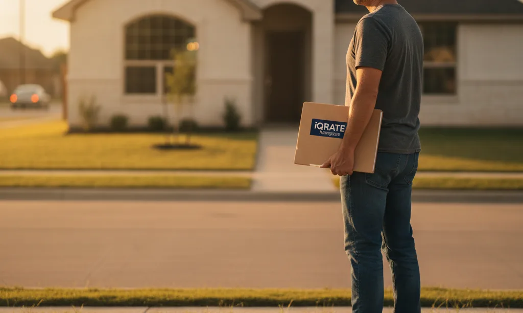 Texas veteran with iQRATE Mortgages folder considers second home.