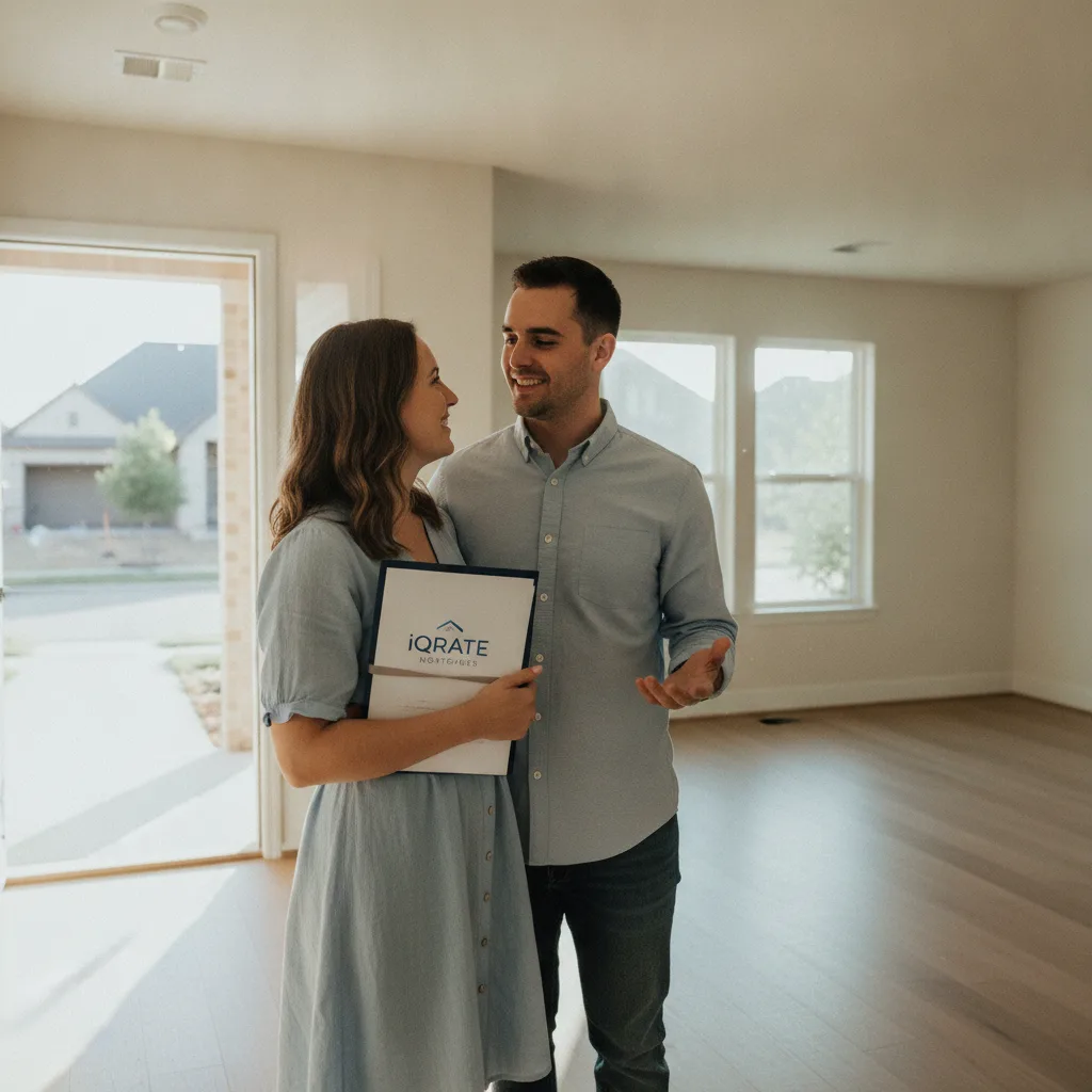 Reviewing a detailed credit profile for a mortgage application.