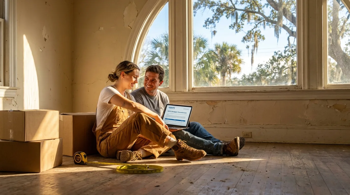 An older home requiring an appraisal before an FHA loan can be approved.
